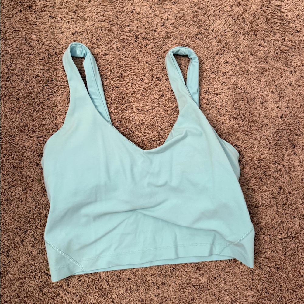 lululemon athletica Light Blue Women's Top